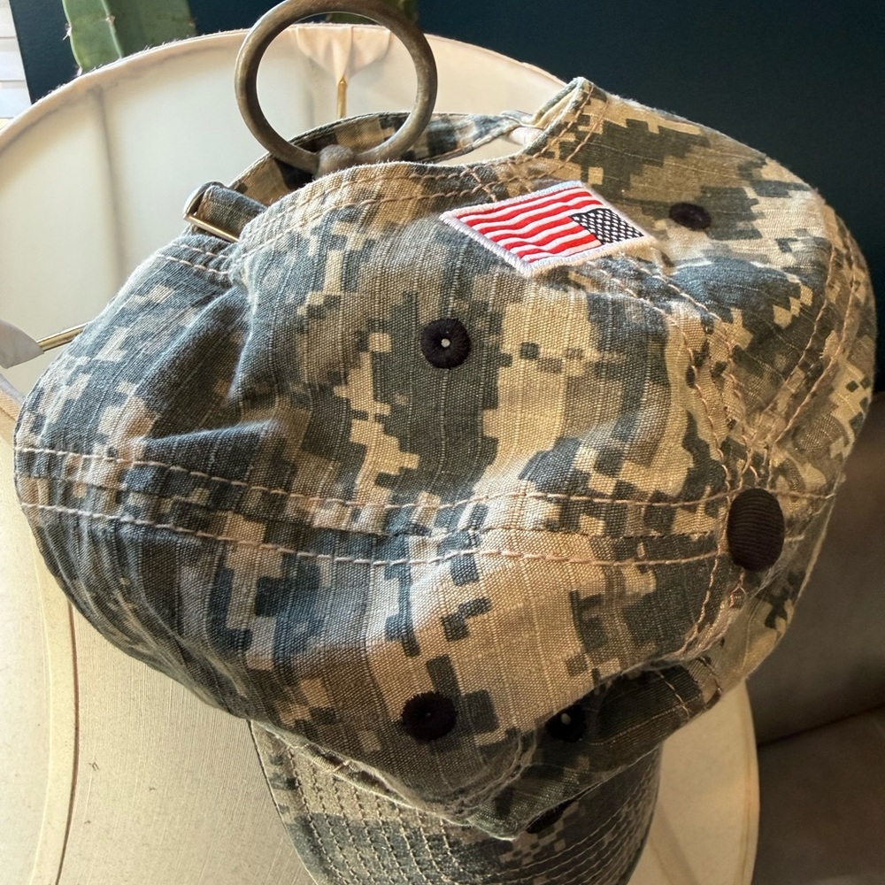 Georgia Tech Digital Camo Baseball Cap - Picture 2 of 5